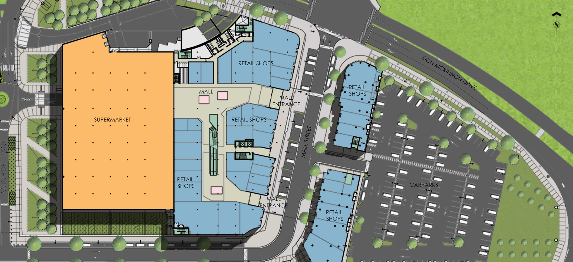Lucas Lane Retail Precinct, Auckland 