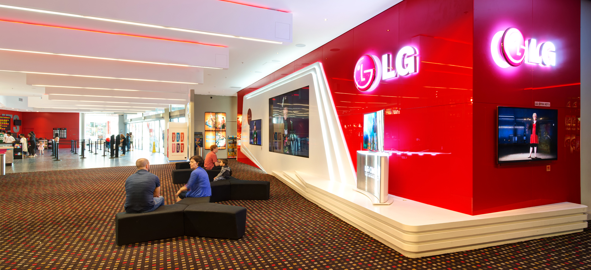 LG Experience Wall, Auckland