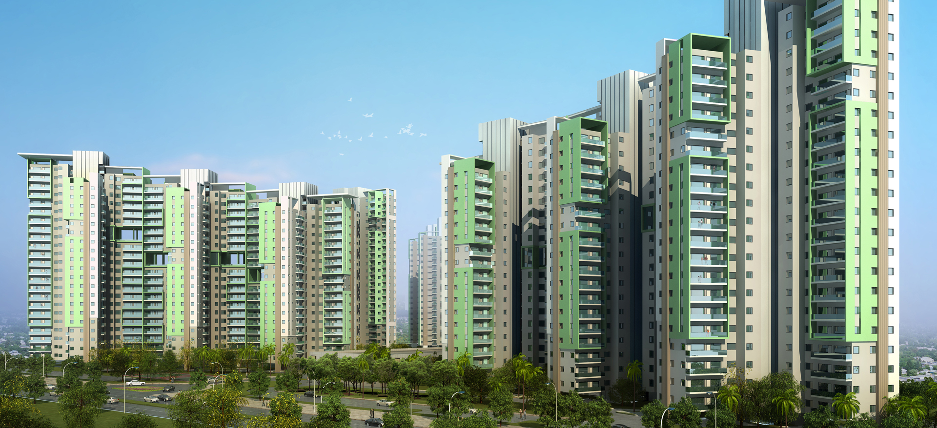 Sector M Group Housing Development, Uttar Pradesh, India